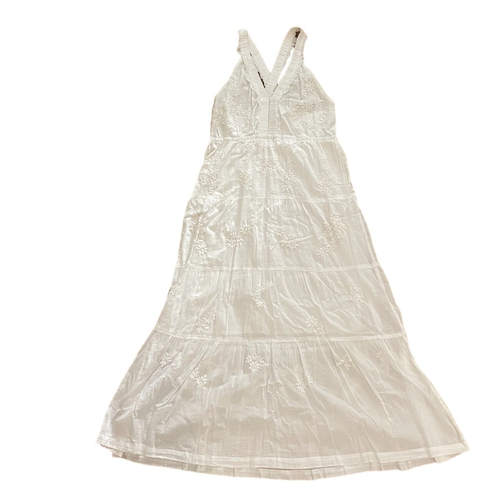 Roller Rabbit Dress - White Maxi, Size XS